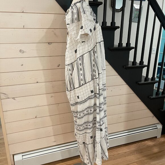 045  Free People Jamie Embroidered Maxi Dress NWOT Size XS - Picture 8 of 15